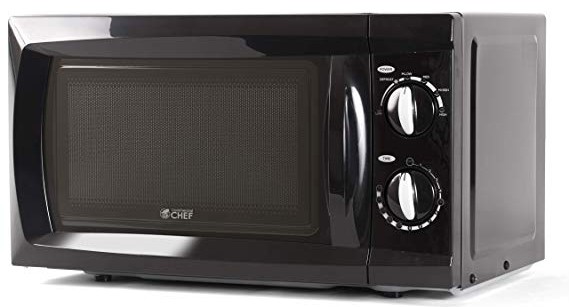 Commercial Chef CHM660B Countertop Counter Top Microwave